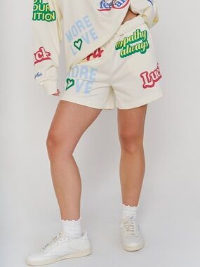 The Mayfair Group Affrimations Sweatshorts Size S/M
